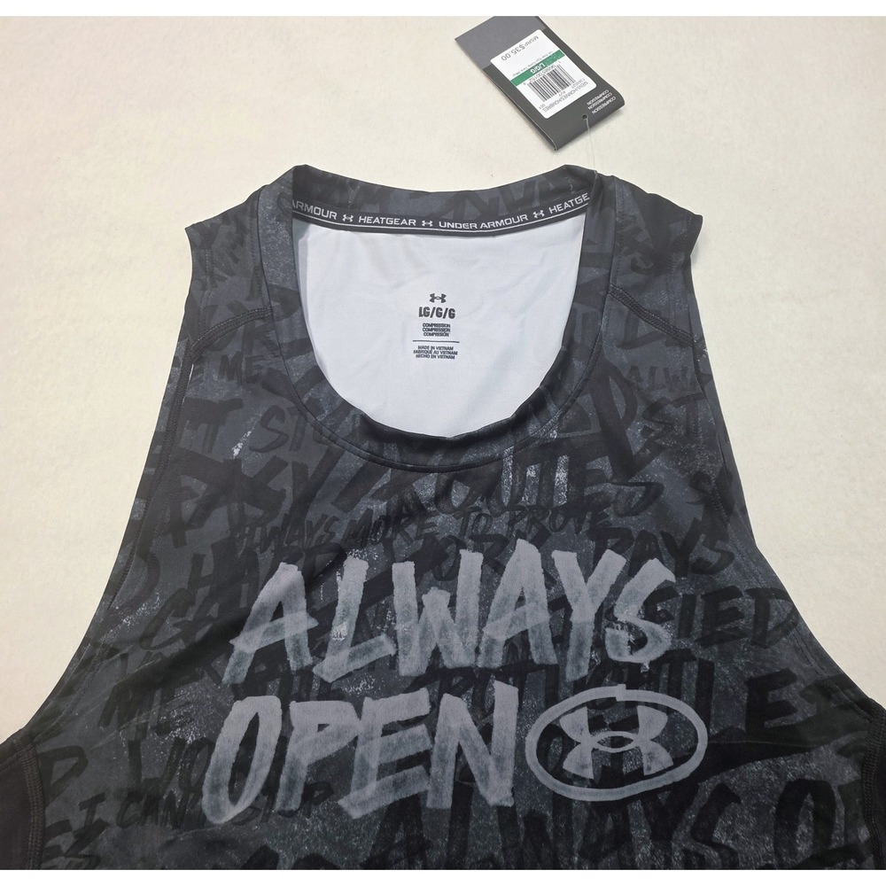 NEW Under Armour Alter Ego Compression Tank Top Shirt Men's Size L $35